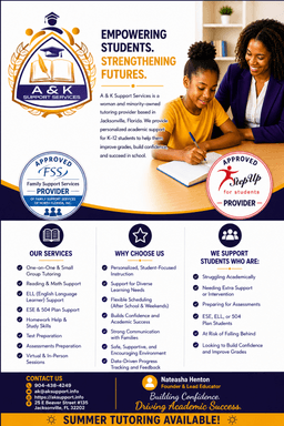 A and K Support Services LLC, Tutoring provider