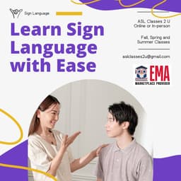 ASL Classes 2 U, Foreign Language provider